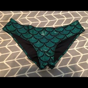 Scrunch butt Mermaid bikini bottoms